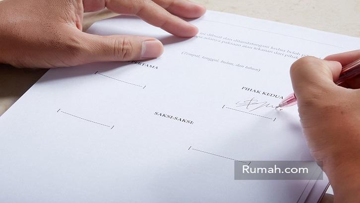 Contoh Surat Perjanjian Jual Beli Rumah Tanpa Notaris