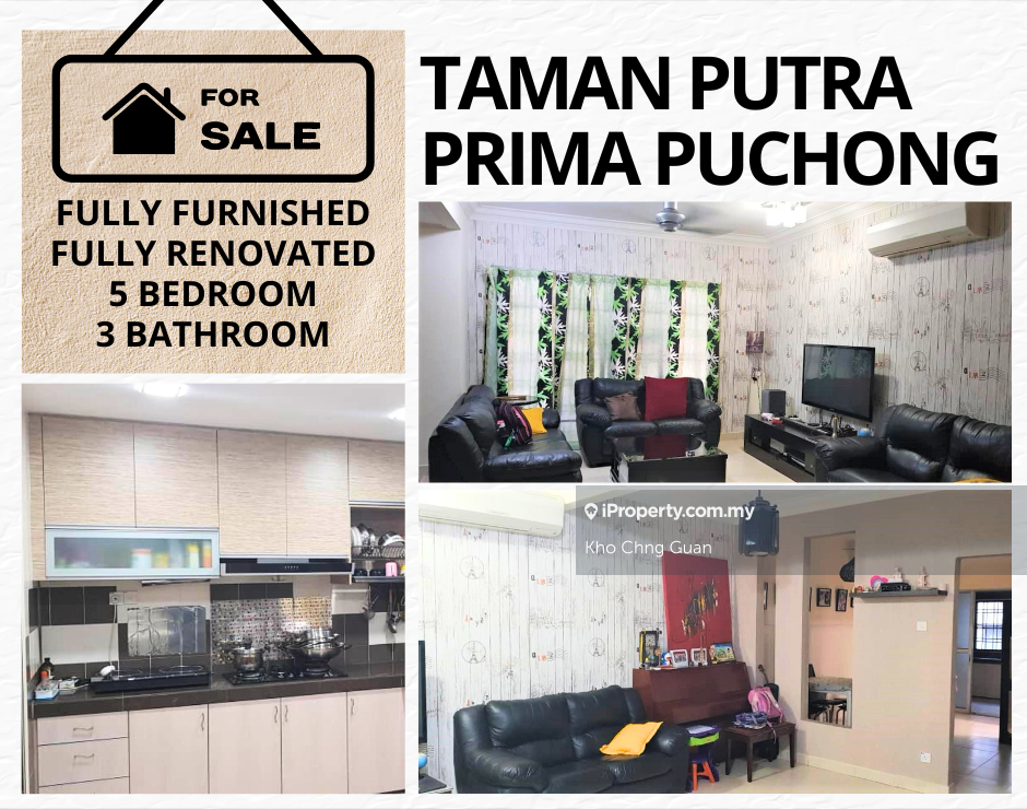 Modern Design Puchong Utama Taman Putra Prima PP5 Puchong For Sale