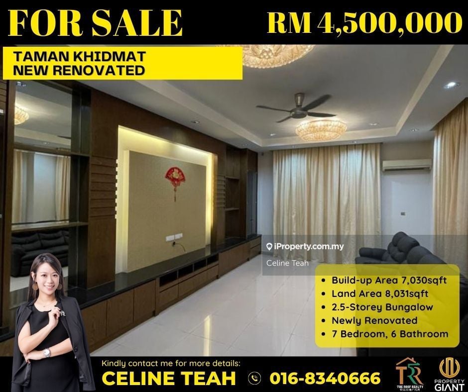 Taman Khidmat Bungalow Kota Kinabalu For Sale Rm Iproperty