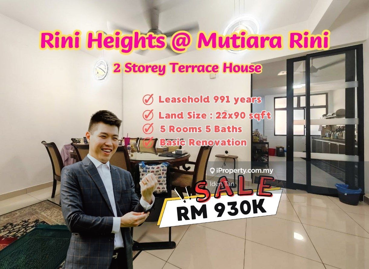 Rini Heights Mutiara Rini Mutiara Mas Skudai Skudai For Sale