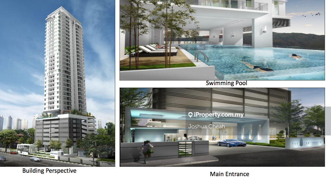 The Cantonment Condominium 5 1 Bedrooms For Sale In Pulau Tikus Penang