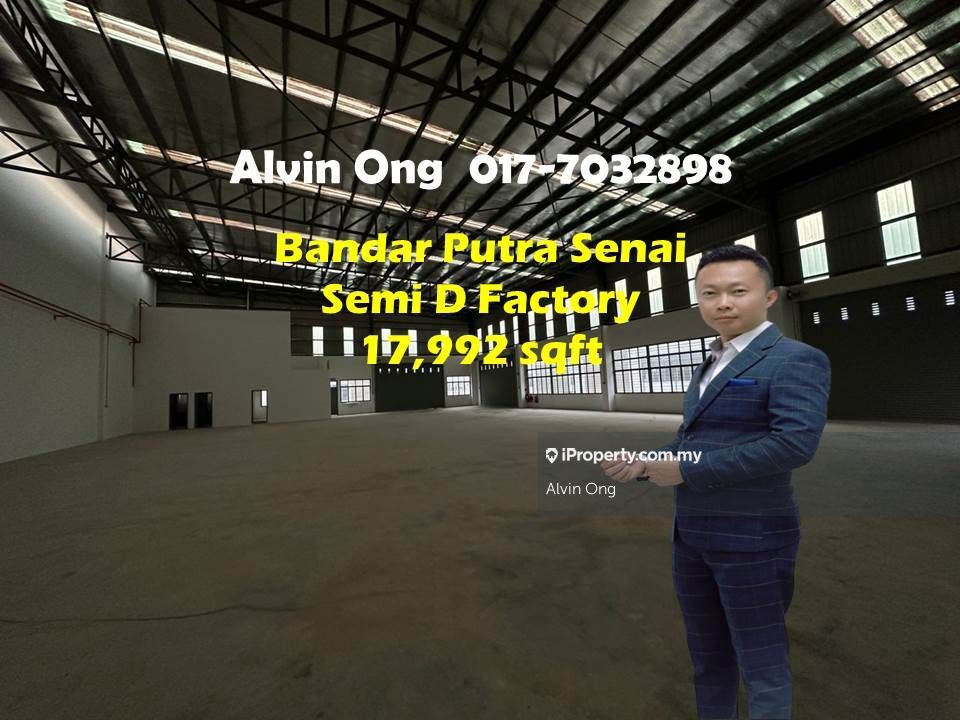 Isynergy Bandar Putra Senai Light Industrial Semi D Factory Bandar