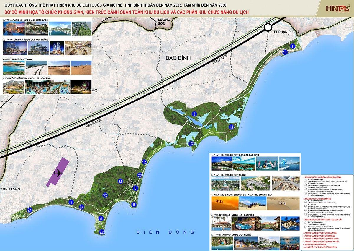 quy hoạch khu du lịch Mũi Né