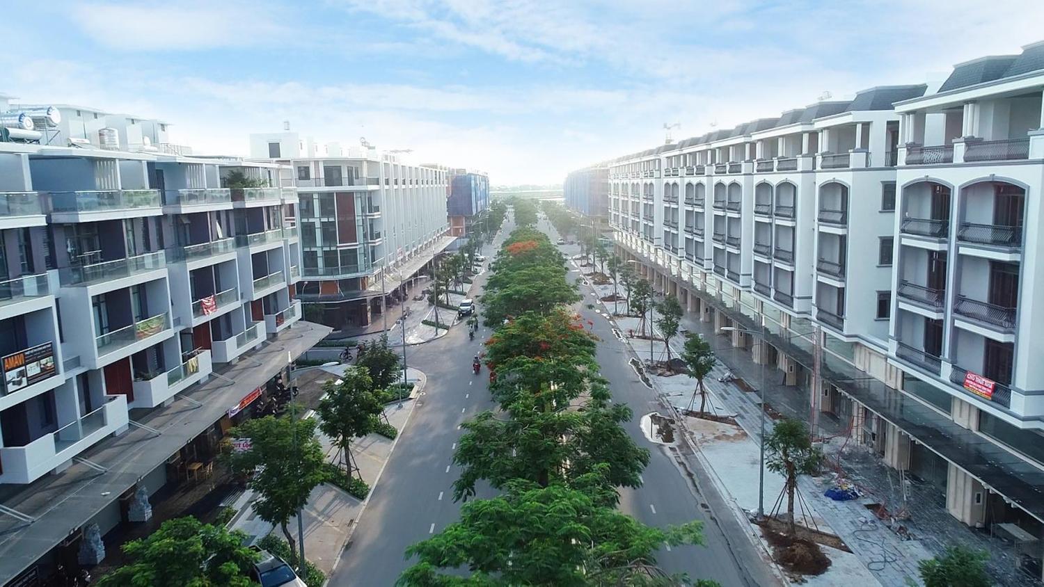 nhà phố thương mại