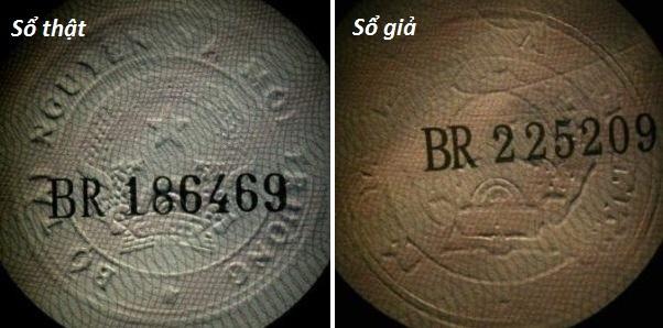 soi chi tiết phân biệt sổ đỏ thật giả