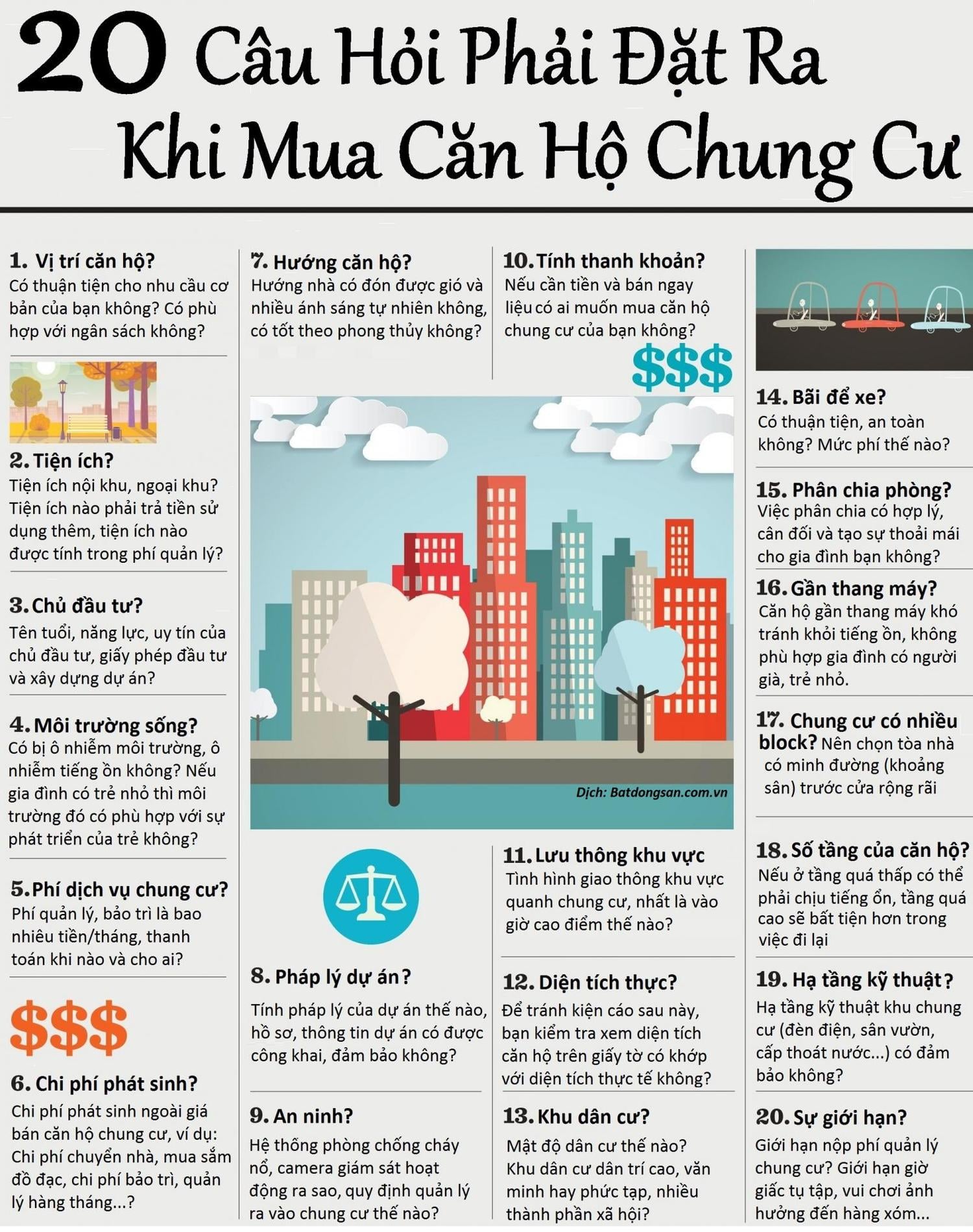 kinh nghiệm mua chung cư