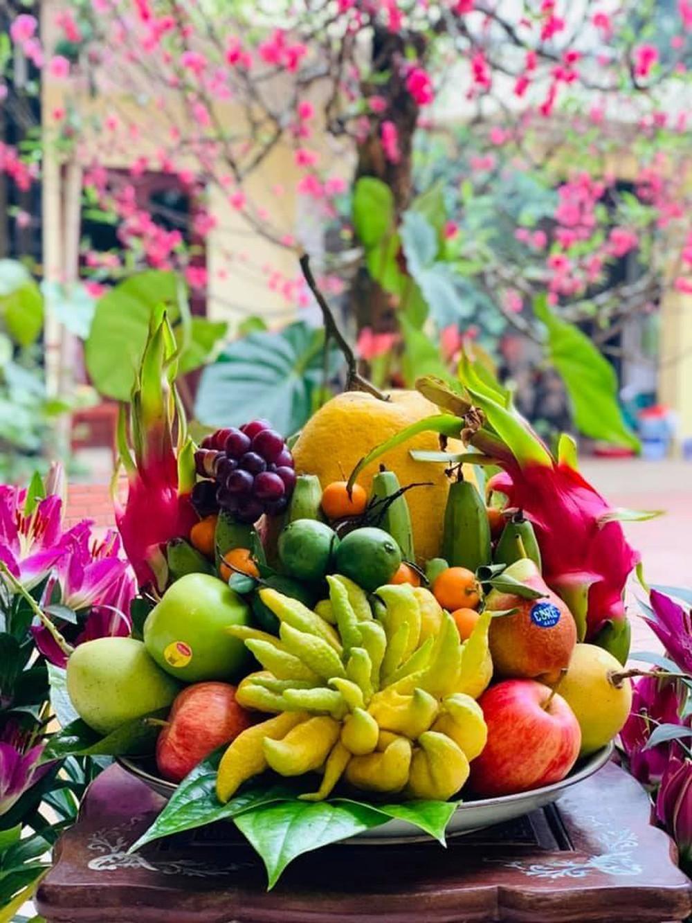 Mâm ngũ quả bàn thờ thần tài 