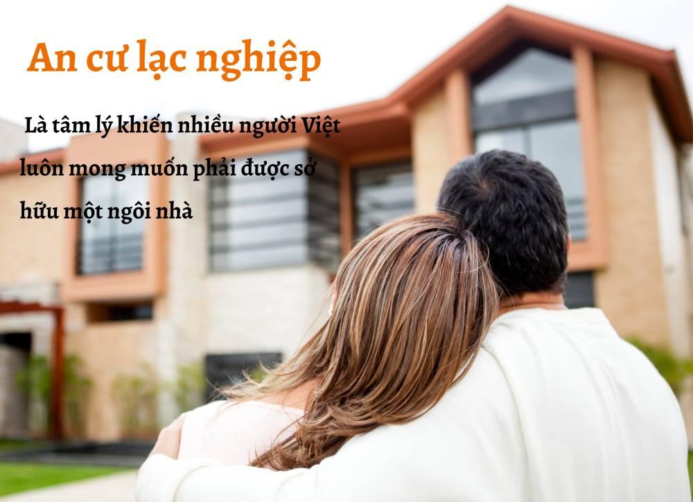 Vợ chồng trẻ mơ ước sở hữu một ngôi nhà