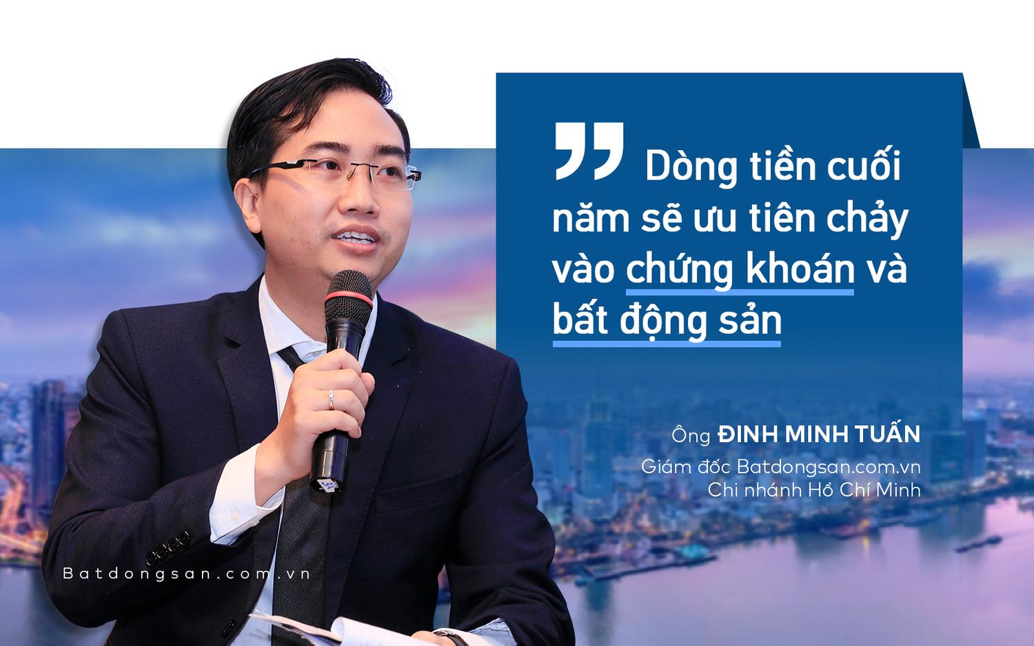 ông Đinh Minh Tuấn nhận định về dòng tiền đầu tư bất động sản