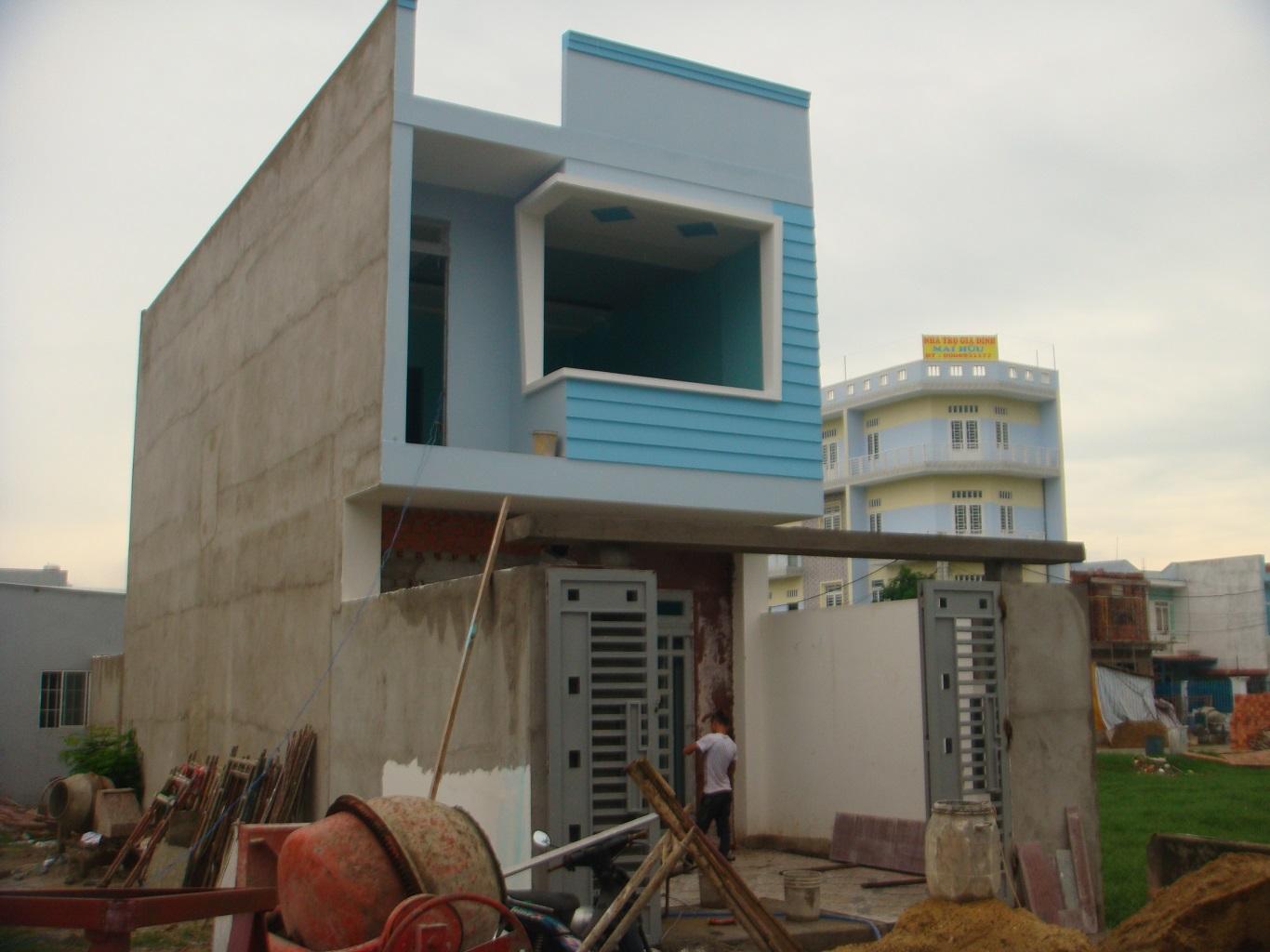 Một mẫu nhà cấp 4 sau khi cải tạo nâng tầng