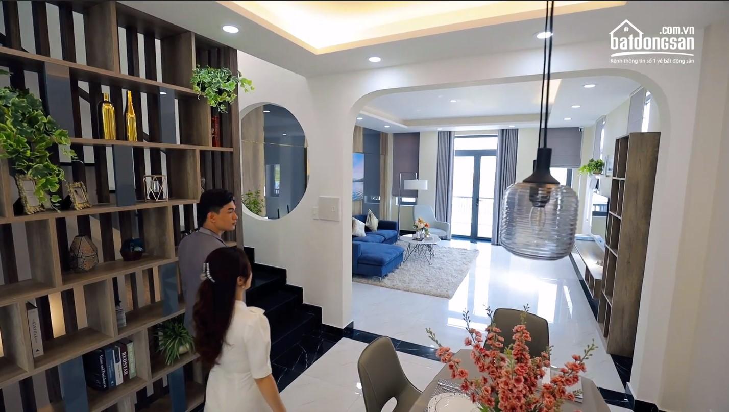 Căn shophouse mẫu tại dự án The Sol City Long An