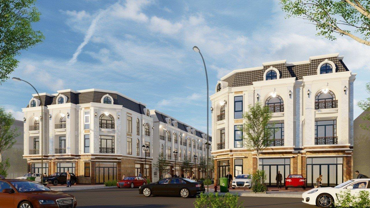 Phối cảnh Nhà phố Vienna Town 