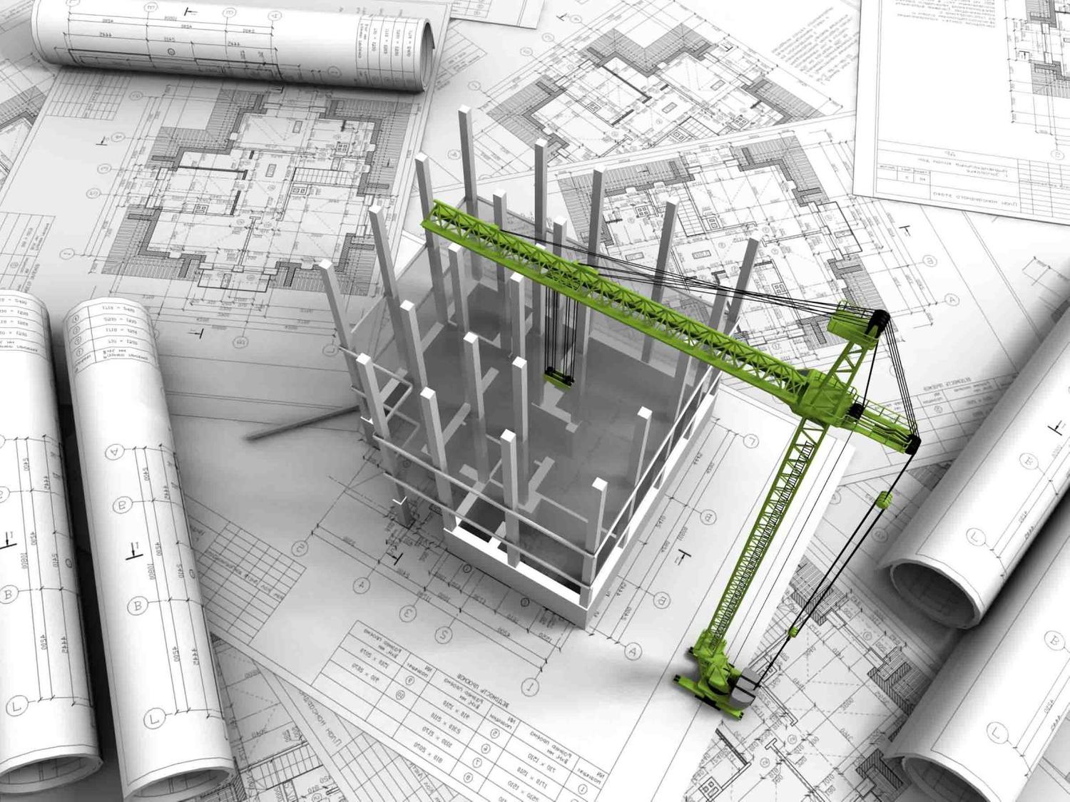 Nhân viên phụ trác thực hiện bản vẽ hoàn công