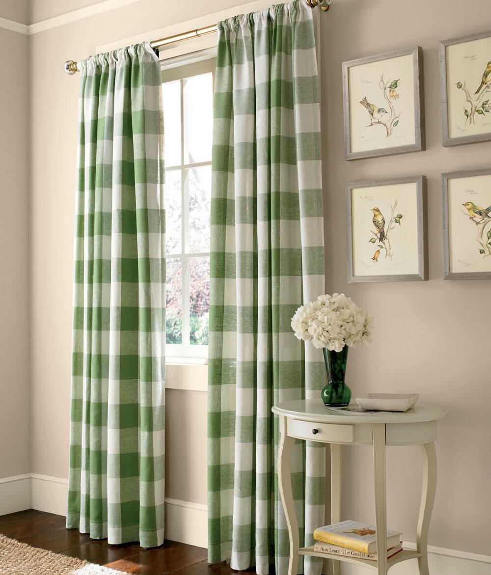 rèm cửa sổ caro
