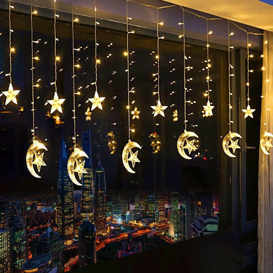 Sử dụng đèn led để trang trí cửa sổ