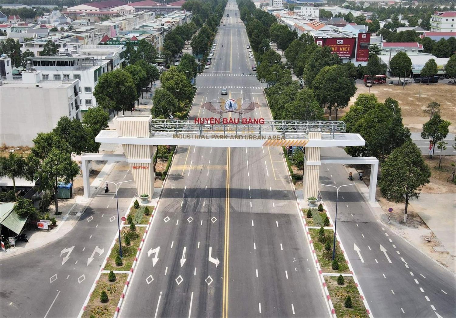 giao thông huyện bàu bàng
