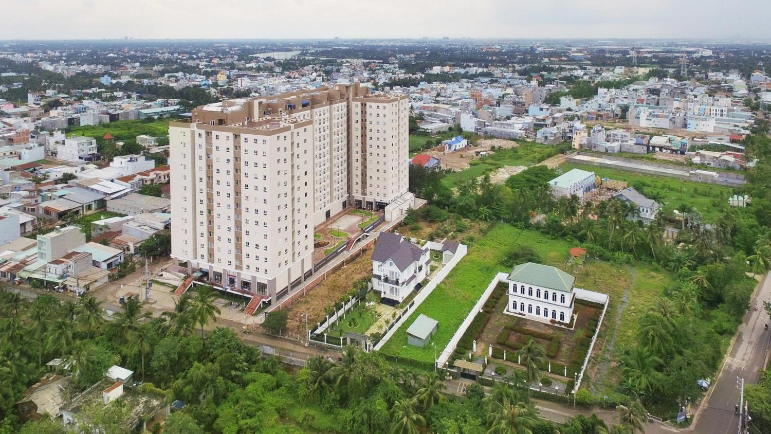 Ảnh thực tế dự án khu căn hộ First Home Thạnh Lộc