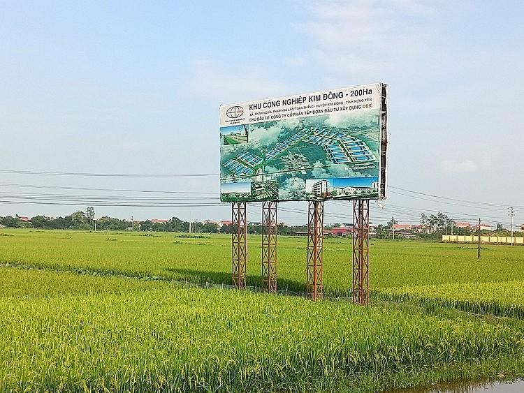 Bảng giới thiệu dự án KCN Kim Động