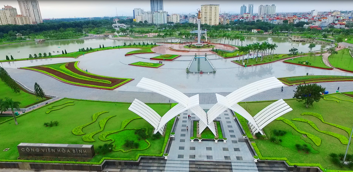  Công viên Hòa Bình, điểm đến lý tưởng cho những ai yêu thiên nhiên