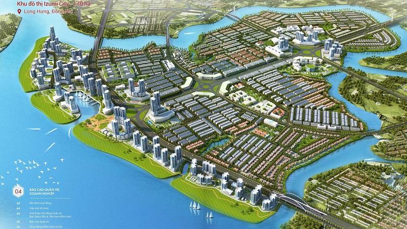 Phối cảnh dự án Izumi City
