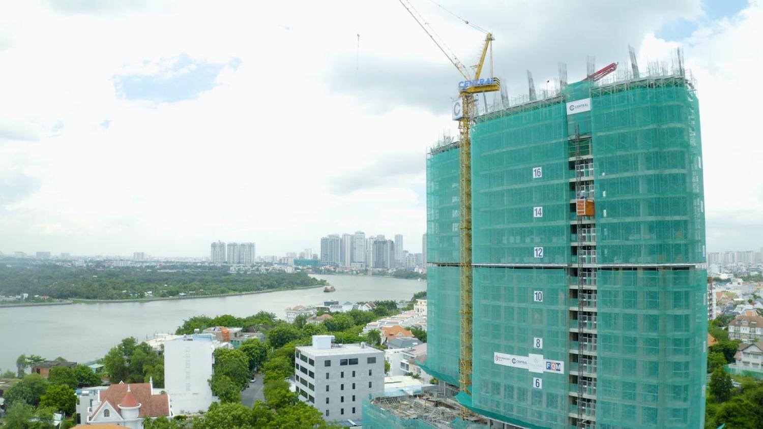 Tiến độ dự án Thảo Điền Green