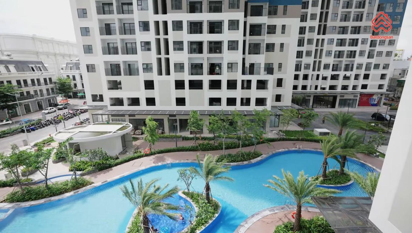 Bể bơi dự án Charm City Bình Dương