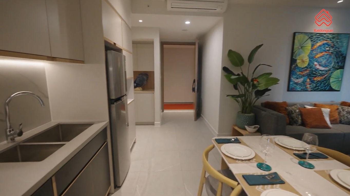 Thiết kế phòng bếp căn hộ Zenity Quận 1