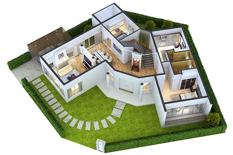  Sắp xếp không gian trong nhà một cách khéo léo sẽ giúp nhà đuôi chuột không còn bí bách, tù túng