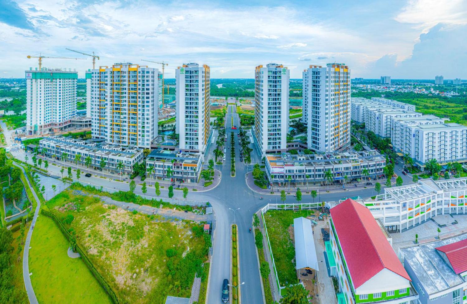Hình ảnh một dự án tại khu Nam Sài Gòn