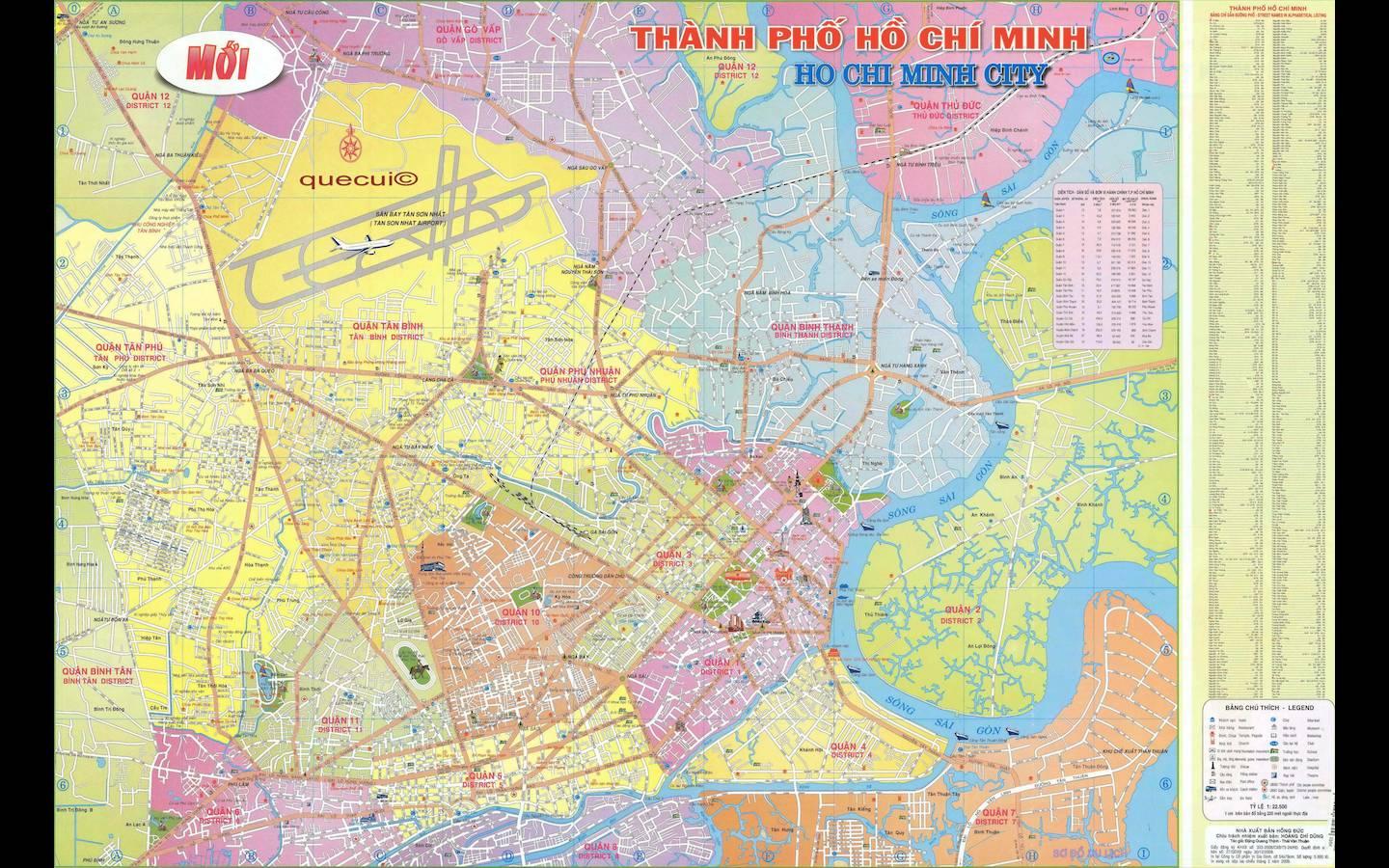 Bản đồ du lịch quận 9