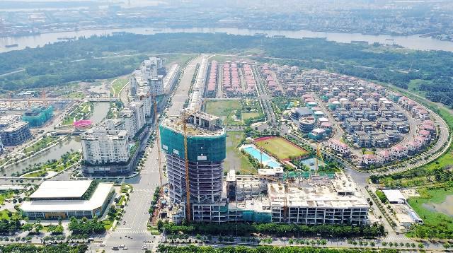 hình ảnh khu đô thị tại quận 2 thành phố Hồ Chí Minh