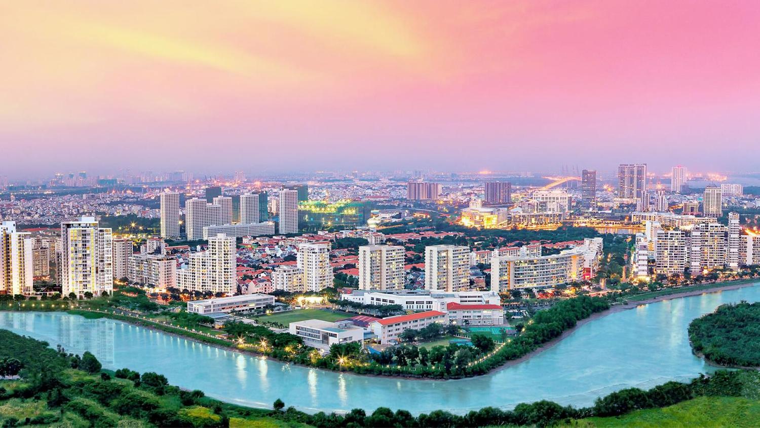 Phú Mỹ Hưng Quận 7 - khu đô thị kiểu mẫu khu Nam Sài Gòn
