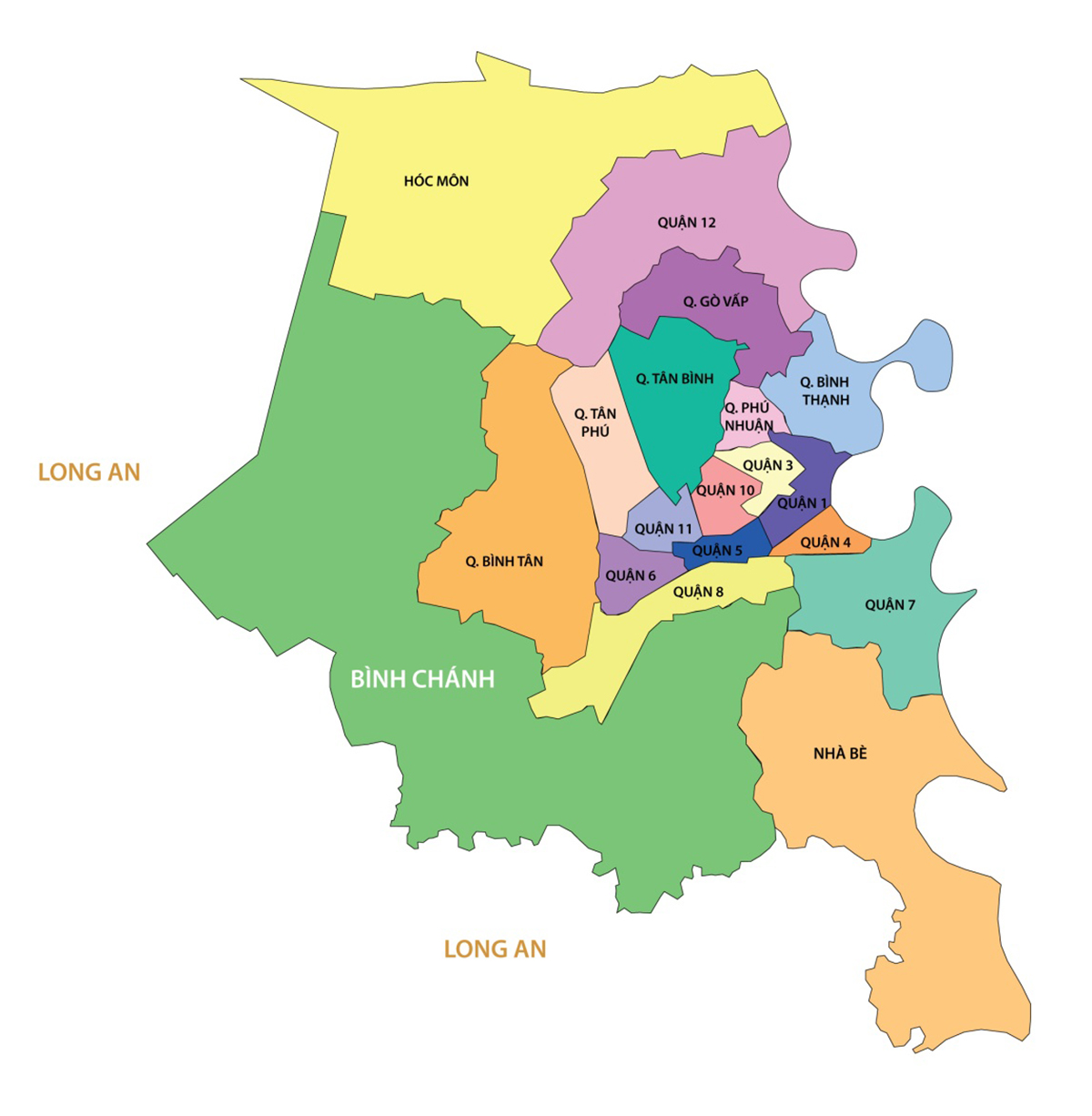 bản đồ tphcm