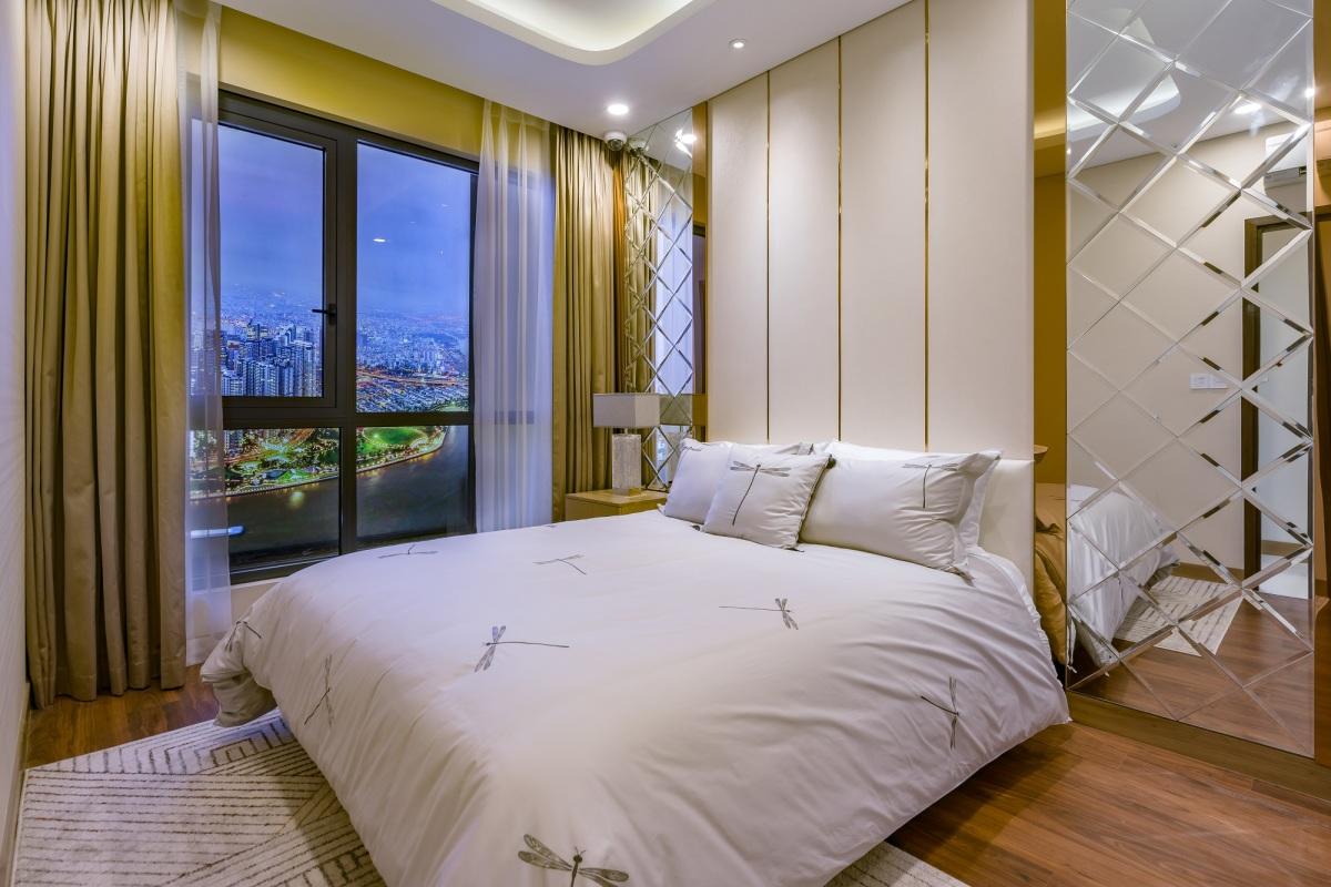 phòng ngủ nhà mẫu One Verandah
