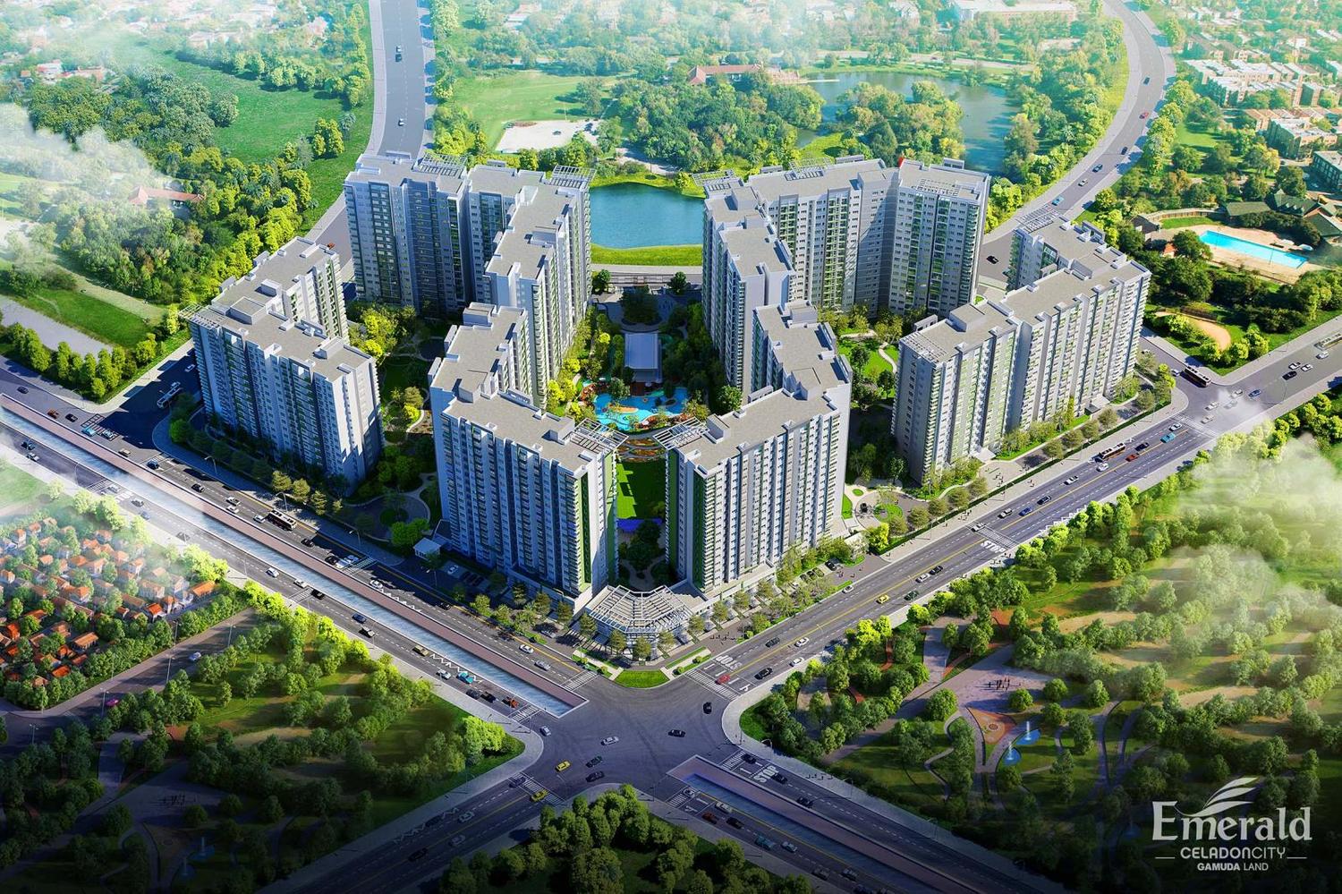 Mặt bằng khu Emerald - Celadon City Tân Phú