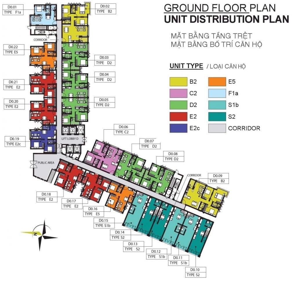  Mặt Bằng Block D – Khu Emerald Celadon City Tân Phú