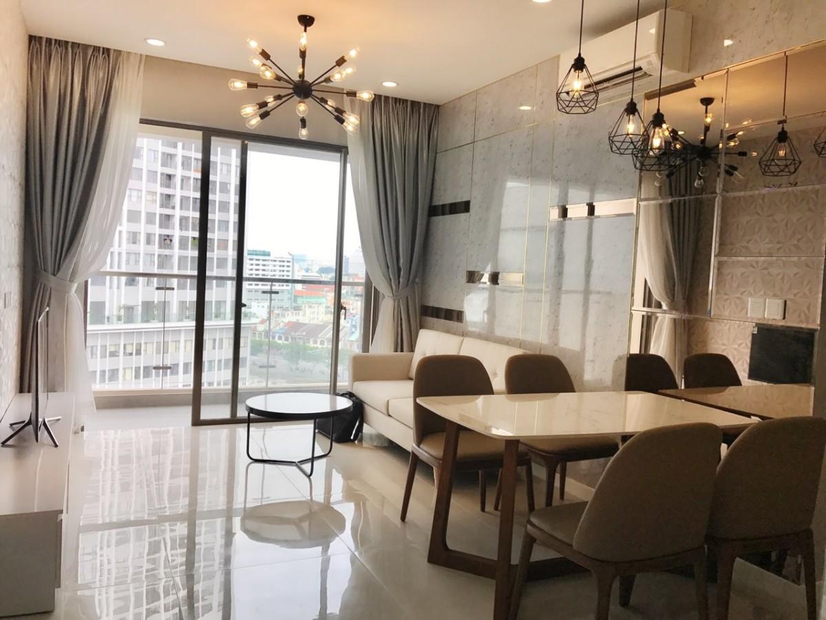 phòng khách nhà mẫu Sunrise City