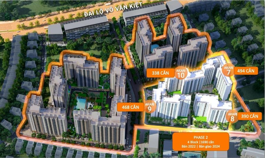 Tổng thể Akari City