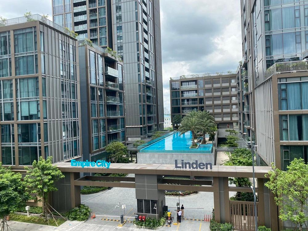 Tiến độ Empire City Thủ Thiêm: phân khu Linden Residences đã bàn giao