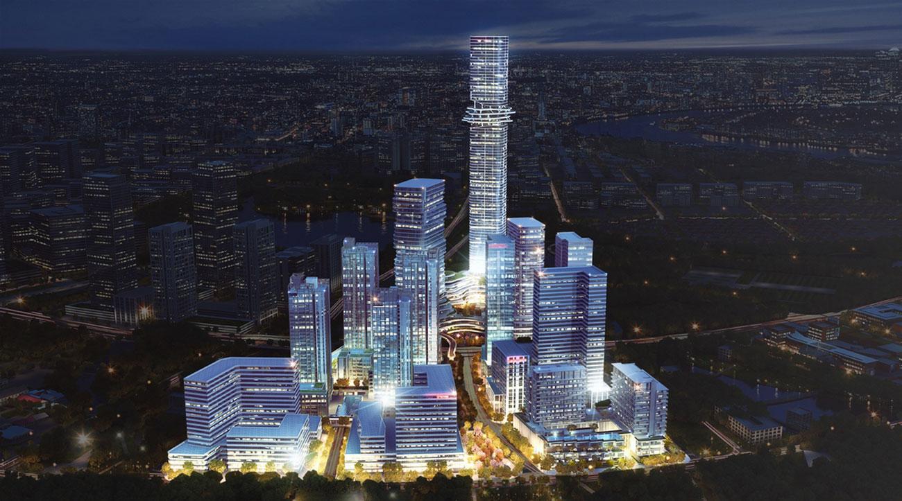 Phối cảnh Khu đô thị Empire City Thủ Thiêm