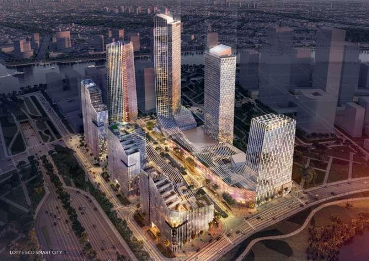 Phối cảnh dự án Eco Smart City
