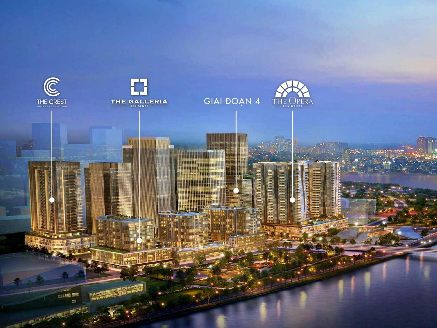 Toàn cảnh dự án The Metropole Thủ Thiêm