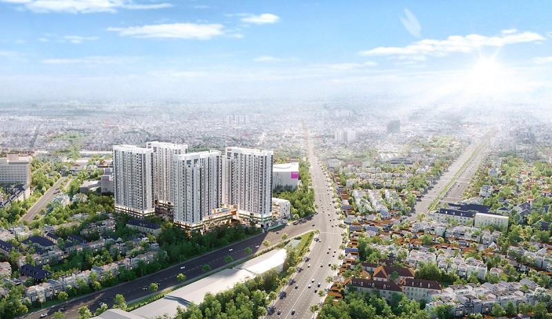 Moonlight Centre Point nằm ở khu Tây TP.HCM