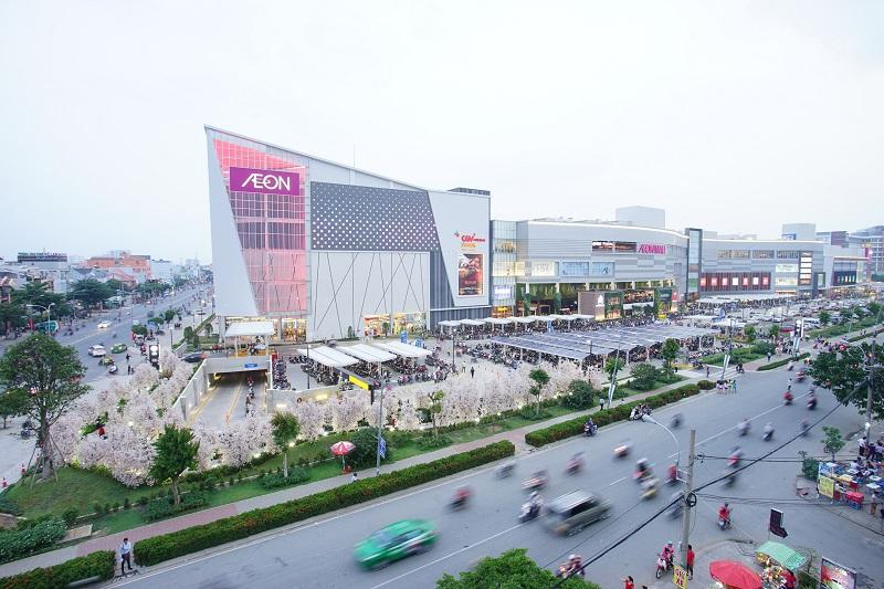 vị trí Moonlight Centre Point nằm gần Aeon Bình Tân