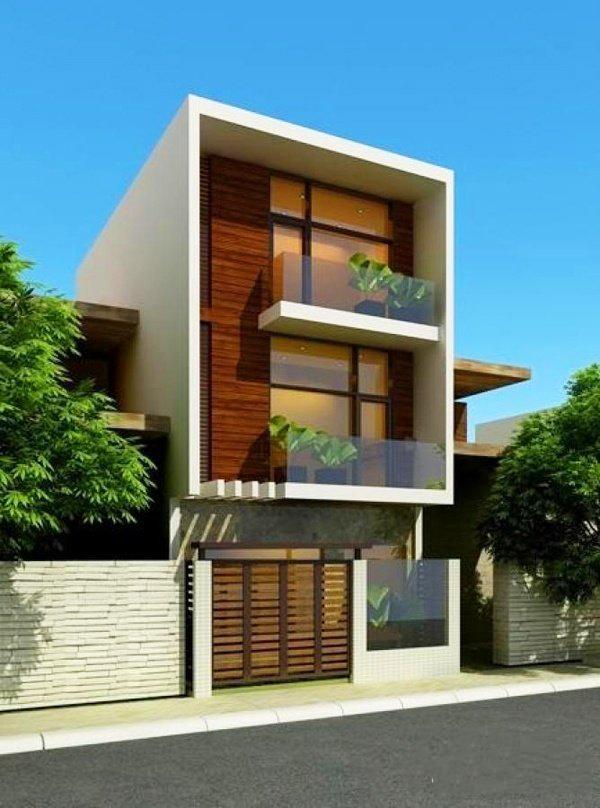 nhà ống 3 tầng, diện tích 52m2