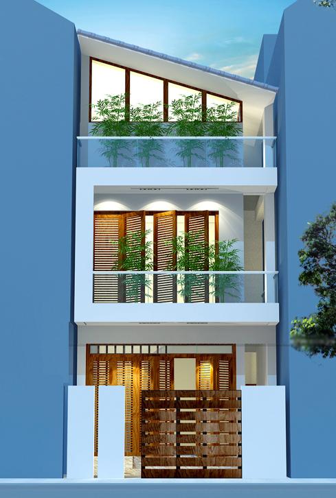 Nhà ống 3 tầng nổi bật