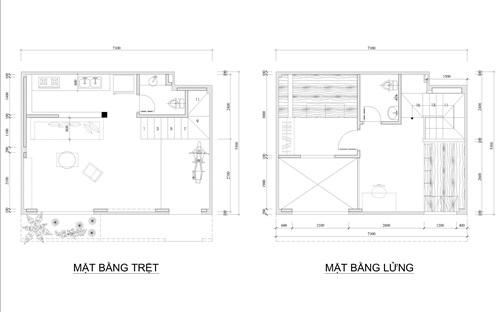 mặt bằng thiết kế