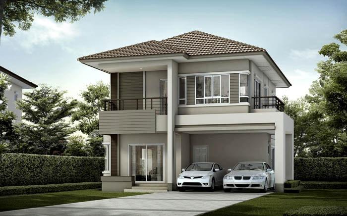 mẫu nhà phố thân thiện