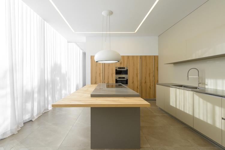 bàn bếp bê tông