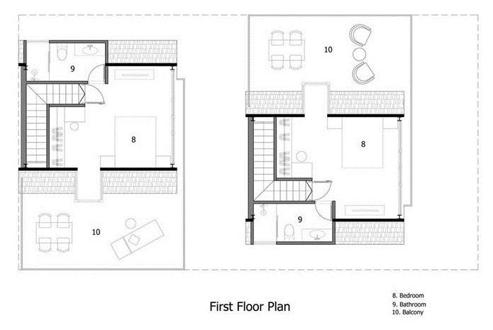 mặt bằng tầng 1